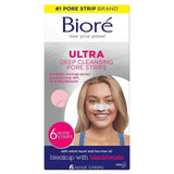 Biore Ultra Deep Cleansing Pore Strips   6 per pack