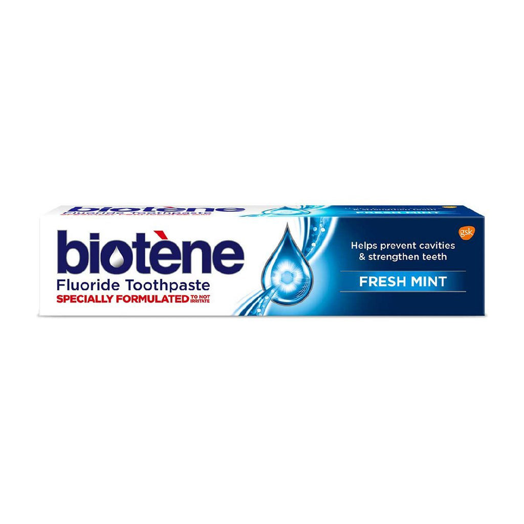 Biotène Dry Mouth Fluoride Toothpaste in Fresh Mint 100ml