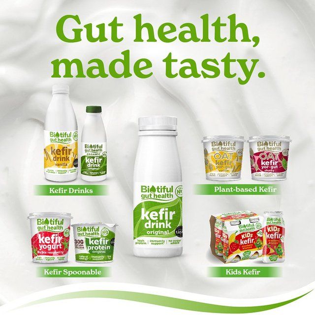 Biotiful Kefir Yogurt British Strawberry   350g - McGrocer