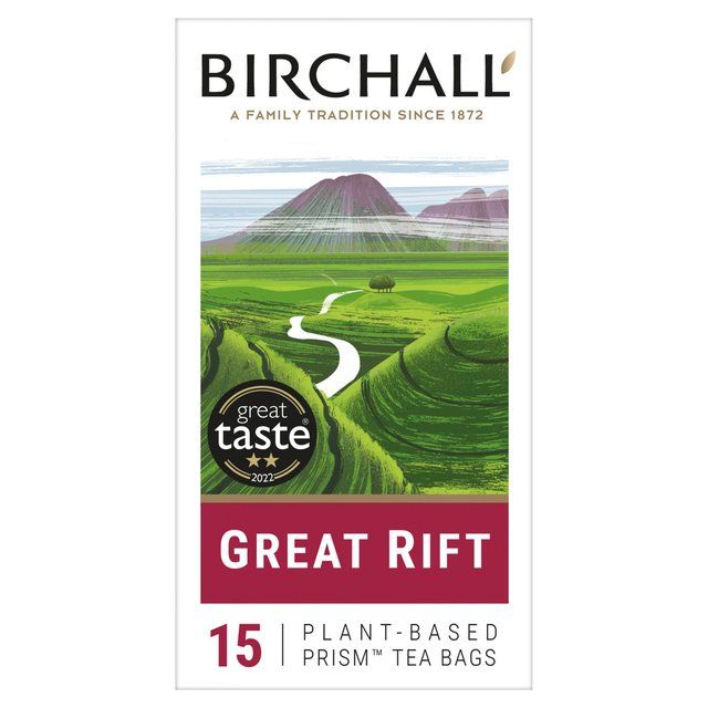 Birchall Great Rift Breakfast Blend - 15 Prism Tea Bags   15 per pack