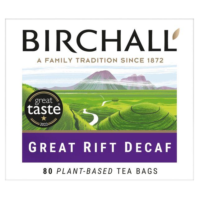 Birchall Great Rift Decaf Everyday Tea Bags   80 per pack