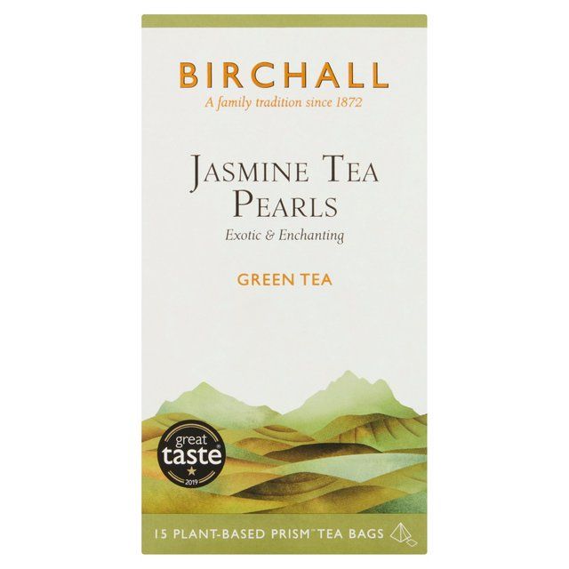 Birchall Jasmine Tea Pearls - 15 Prism Tea Bags