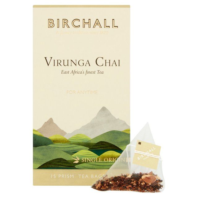 Birchall Virunga Chai - 15 Prism Tea Bags