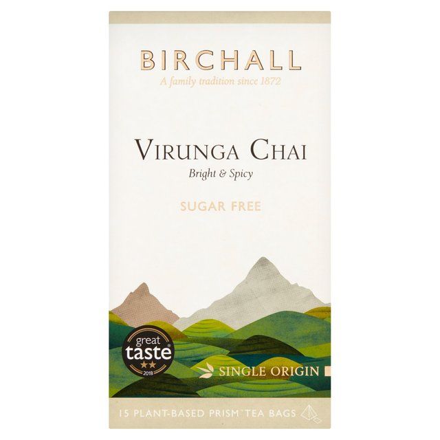 Birchall Virunga Chai - 15 Prism Tea Bags