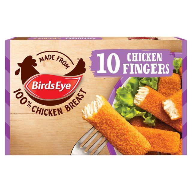 Birds Eye 10 Breaded Chicken Fingers   250g