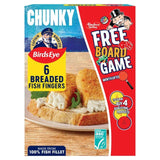 Birds Eye 6 ASC Chunky Breaded Fish Fingers   360g