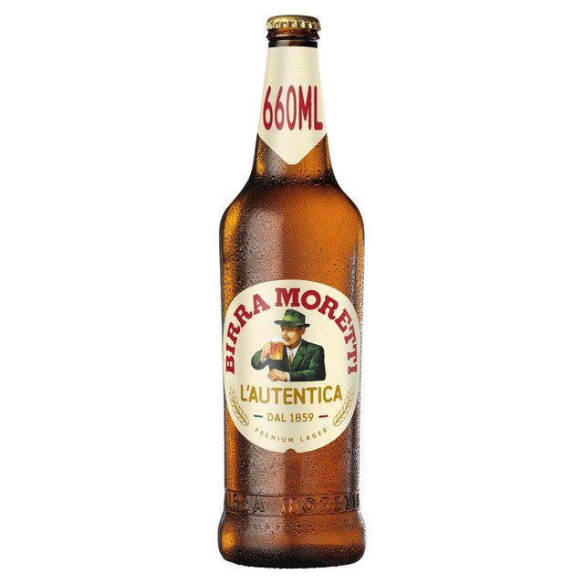 Birra Moretti Lager Beer Bottle   660ml