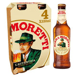 Birra Moretti Lager Beer Bottles