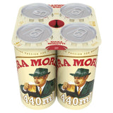 Birra Moretti Lager Beer Cans   4 x 440ml