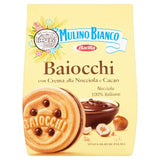 Mulino Bianco Baiocchi Biscuits with Hazelnut Cocoa Filling   260g