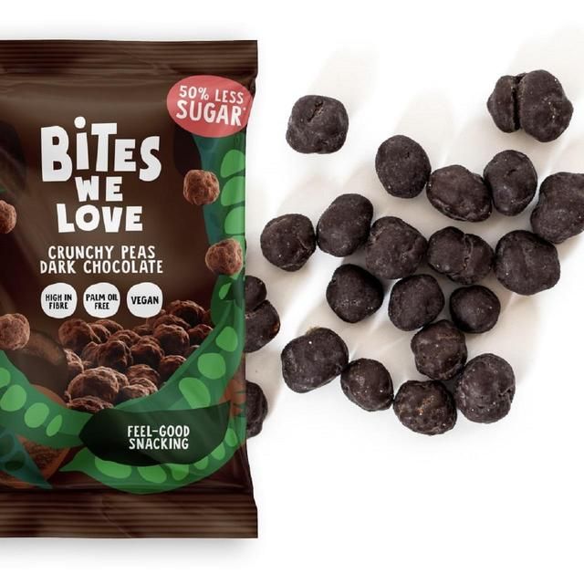 BitesWeLove Crunchy Peas Dark Chocolate