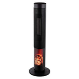 Black & Decker 2KW Flame Effect Ceramic Tower Heater with Remote Control