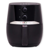 Black+Decker 4.3L Manual Air Fryer Black