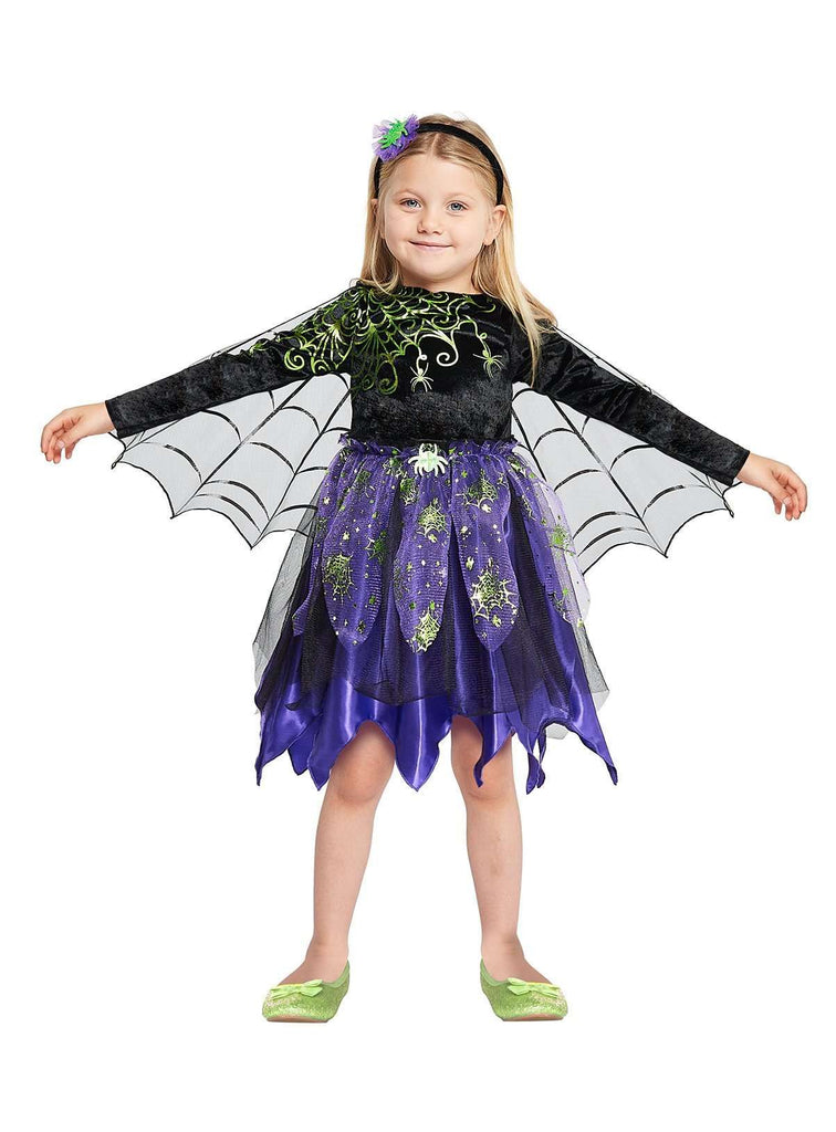 Black & Purple Spider Fairy Costume 6-9 months