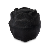 Black Rose bath bomb with dark floral scent, imported from the UK