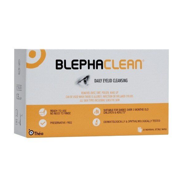 Blephaclean eyelid hygiene wipes