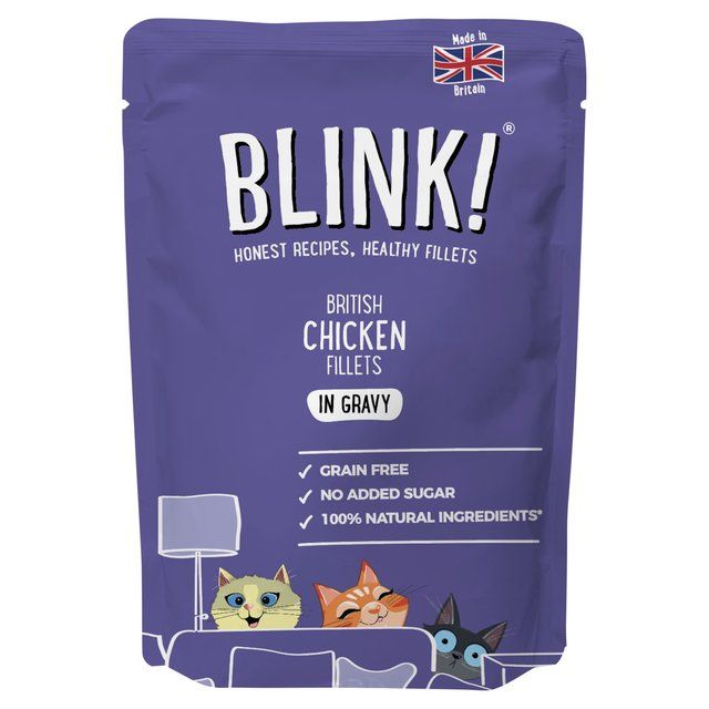 Blink Chicken Fillets in Gravy   85g