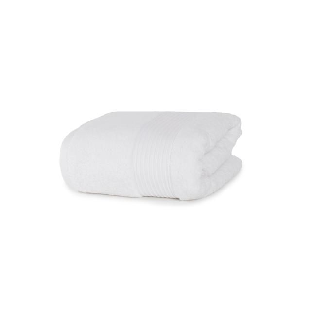 Bliss 100% Pima Cotton Bath Towel White