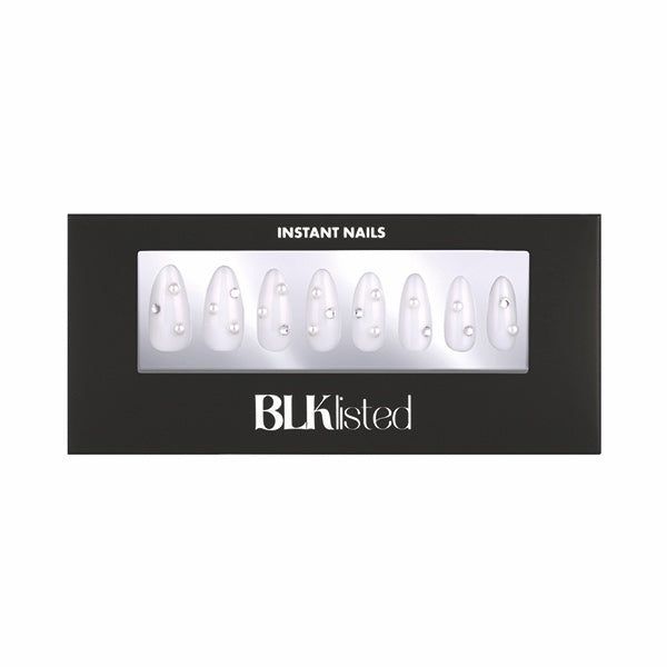 BLKListed Instant Acrylic Nails, Iced Out