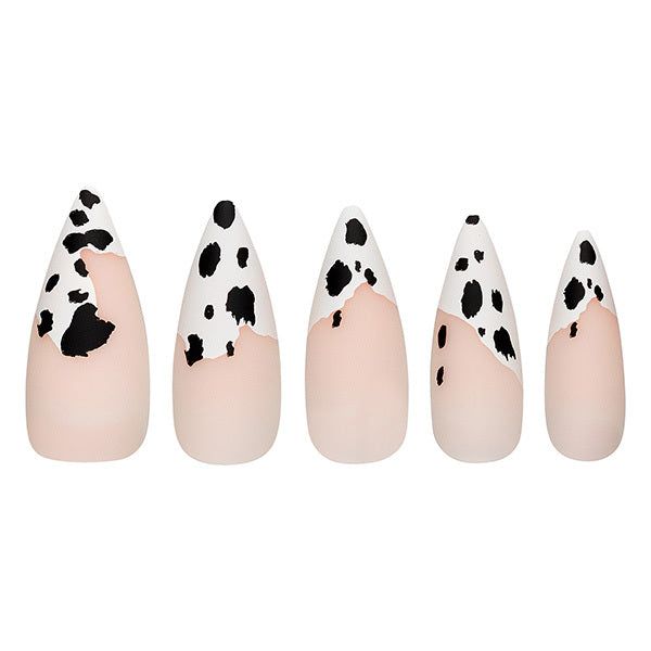 BLKlisted Instant Nails -  Not in the Moo-d