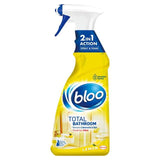 Bloo 2-in-1 Total Bathroom Clean, Refillable Bottle Lemon