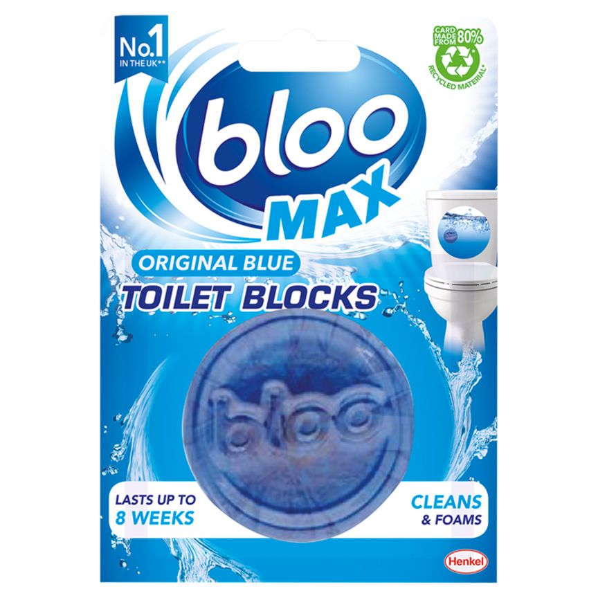 Bloo Max In-Cistern Block Blue