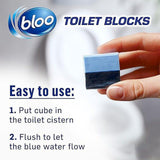 Bloo Toilet Toilet Cistern Block Original Blue Water   2 per pack