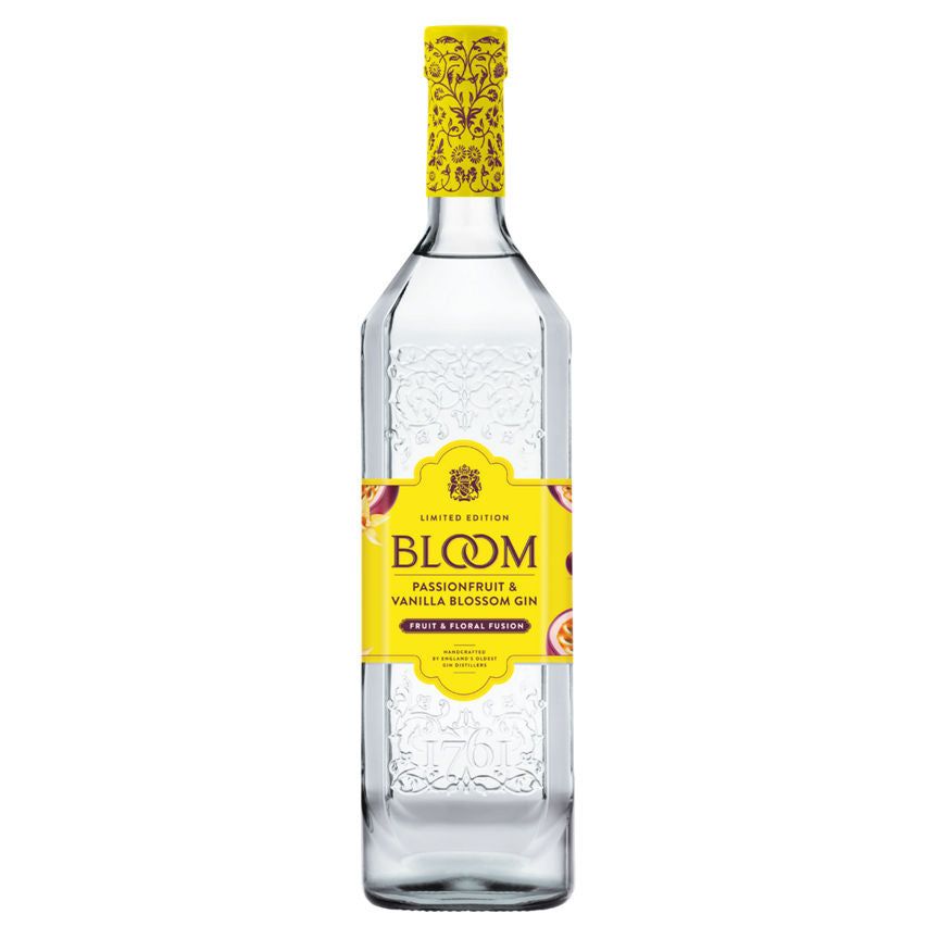 BLOOM Limited Edition Passionfruit & Vanilla Blossom Gin