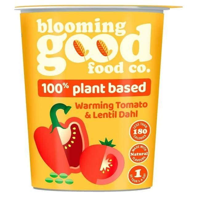 Blooming Good Food Spiced Tomato & Lentil Dahl 55g