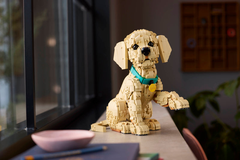 LEGO Golden Retriever Puppy building kit 2,102-piece set (British brand)
