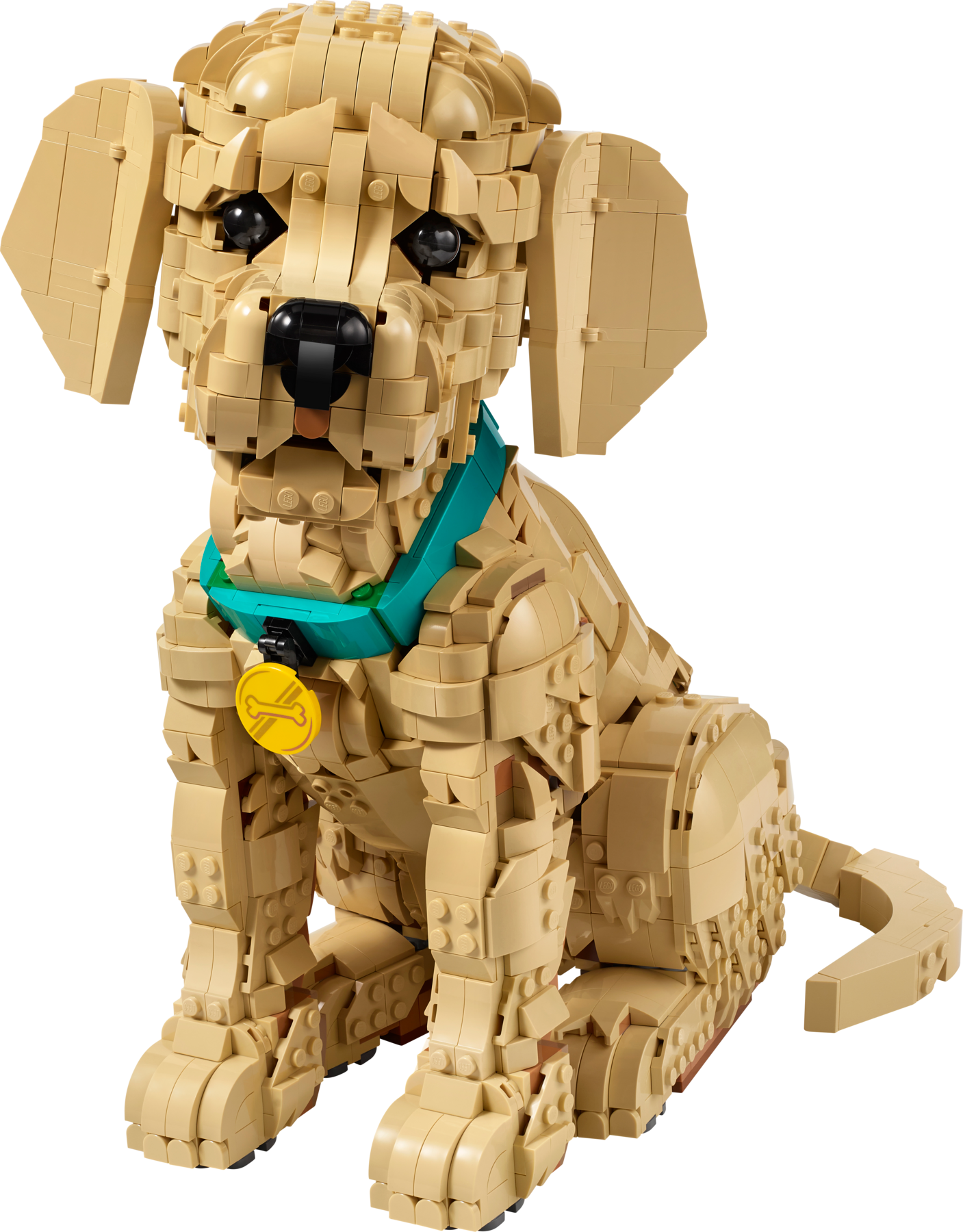 LEGO Golden Retriever Puppy building kit 2,102-piece set (British brand)