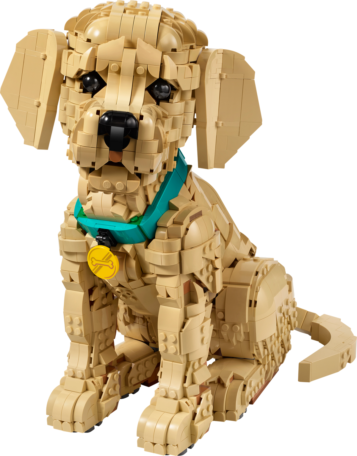 LEGO Golden Retriever Puppy building kit 2,102-piece set (British brand)