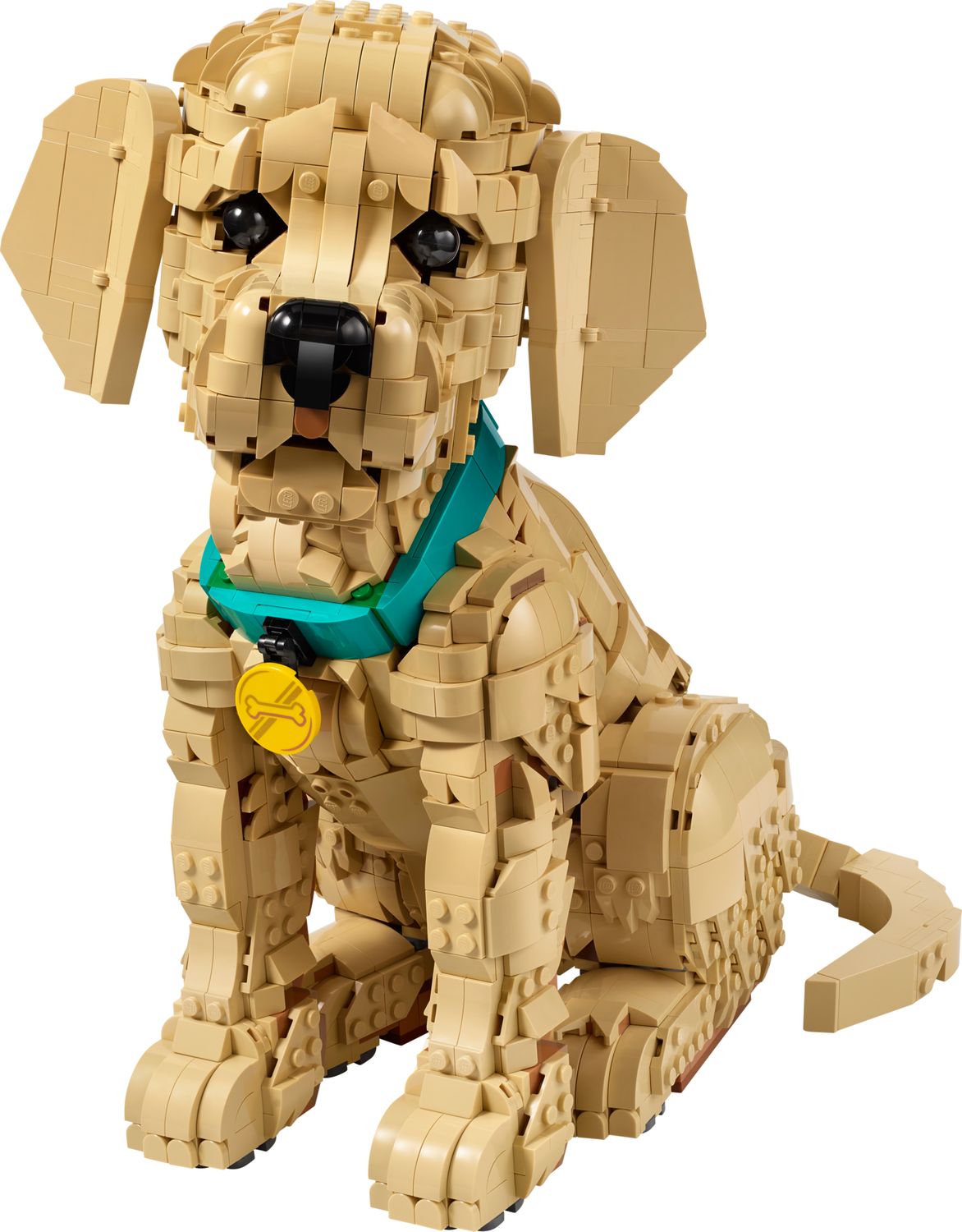 LEGO Golden Retriever Puppy building kit 2,102-piece set (British brand)