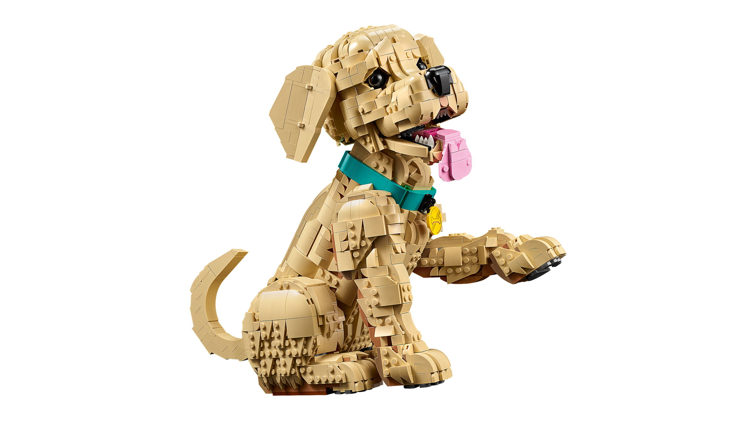 LEGO Golden Retriever Puppy building kit 2,102-piece set (British brand)