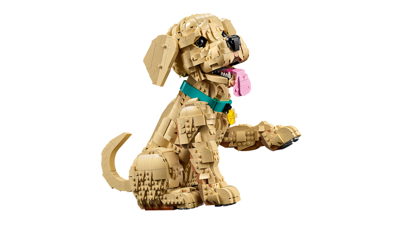 LEGO Golden Retriever Puppy building kit 2,102-piece set (British brand)