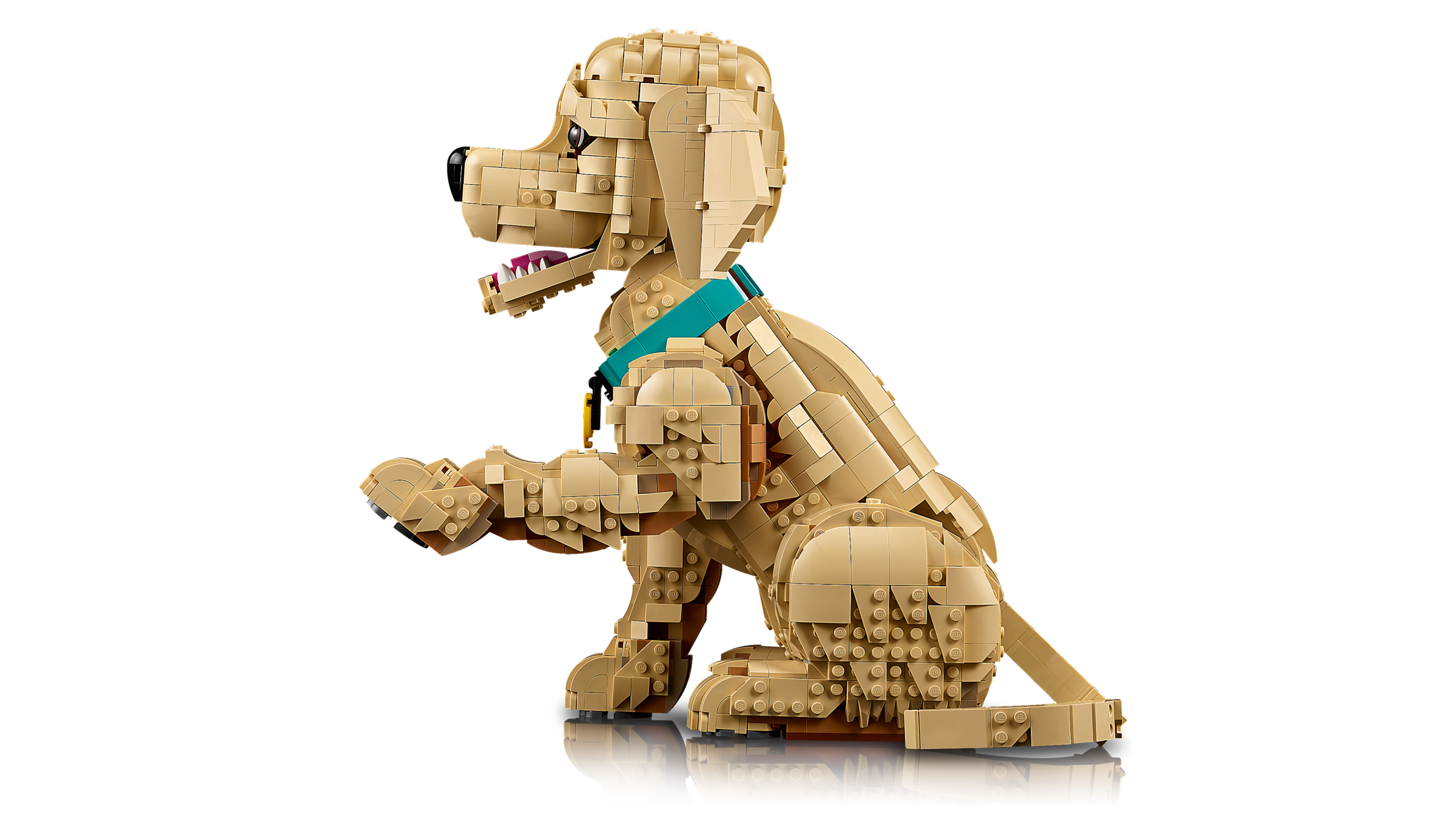 LEGO Golden Retriever Puppy building kit 2,102-piece set (British brand)