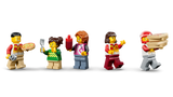 LEGO City Pizza Delivery set with vehicles and minifigures - British product