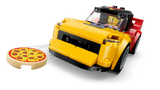 LEGO City Pizza Delivery set with vehicles and minifigures - British product