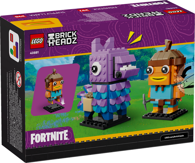 LEGO Fortnite Supply Llama Fishstick building set, UK version