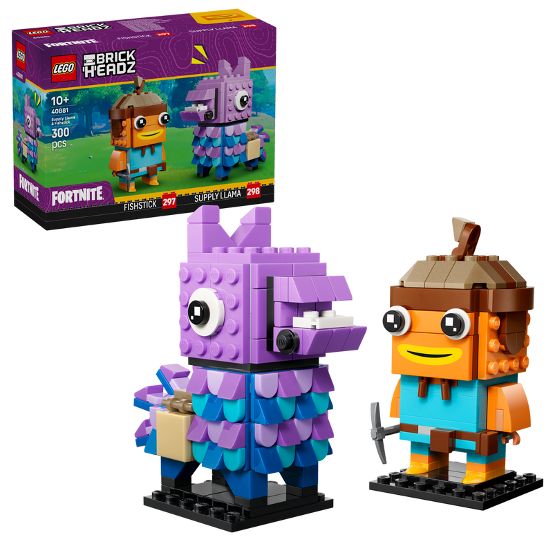 LEGO Fortnite Supply Llama Fishstick building set, UK version