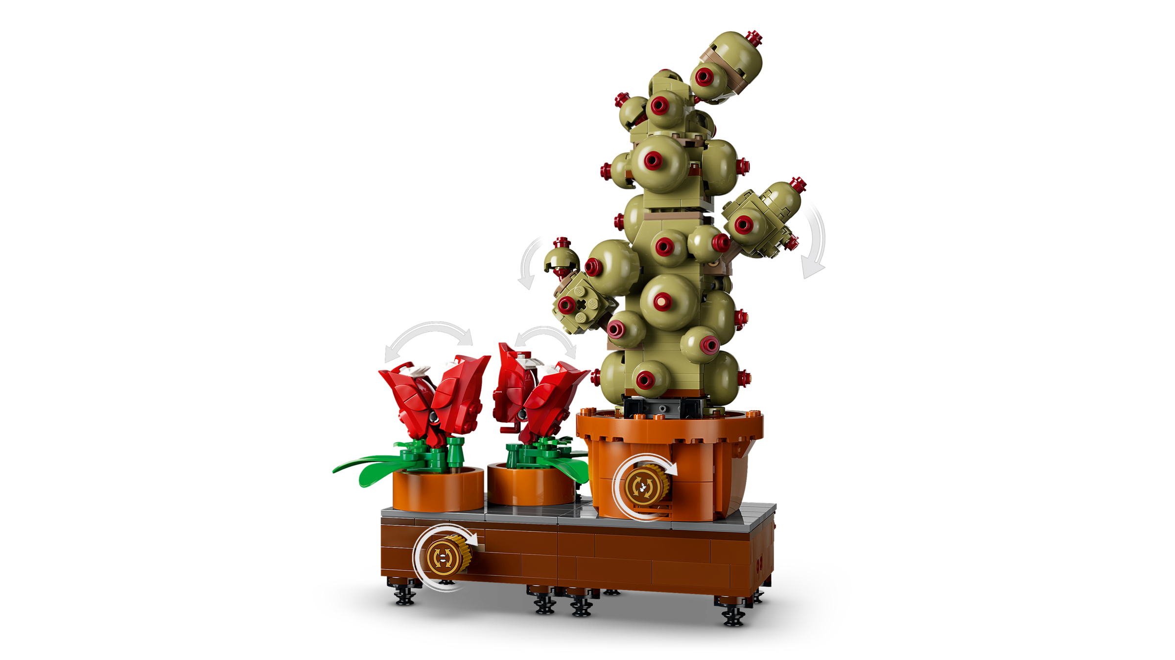 LEGO building set Hogwarts Herbology Plants 817 pieces - British product