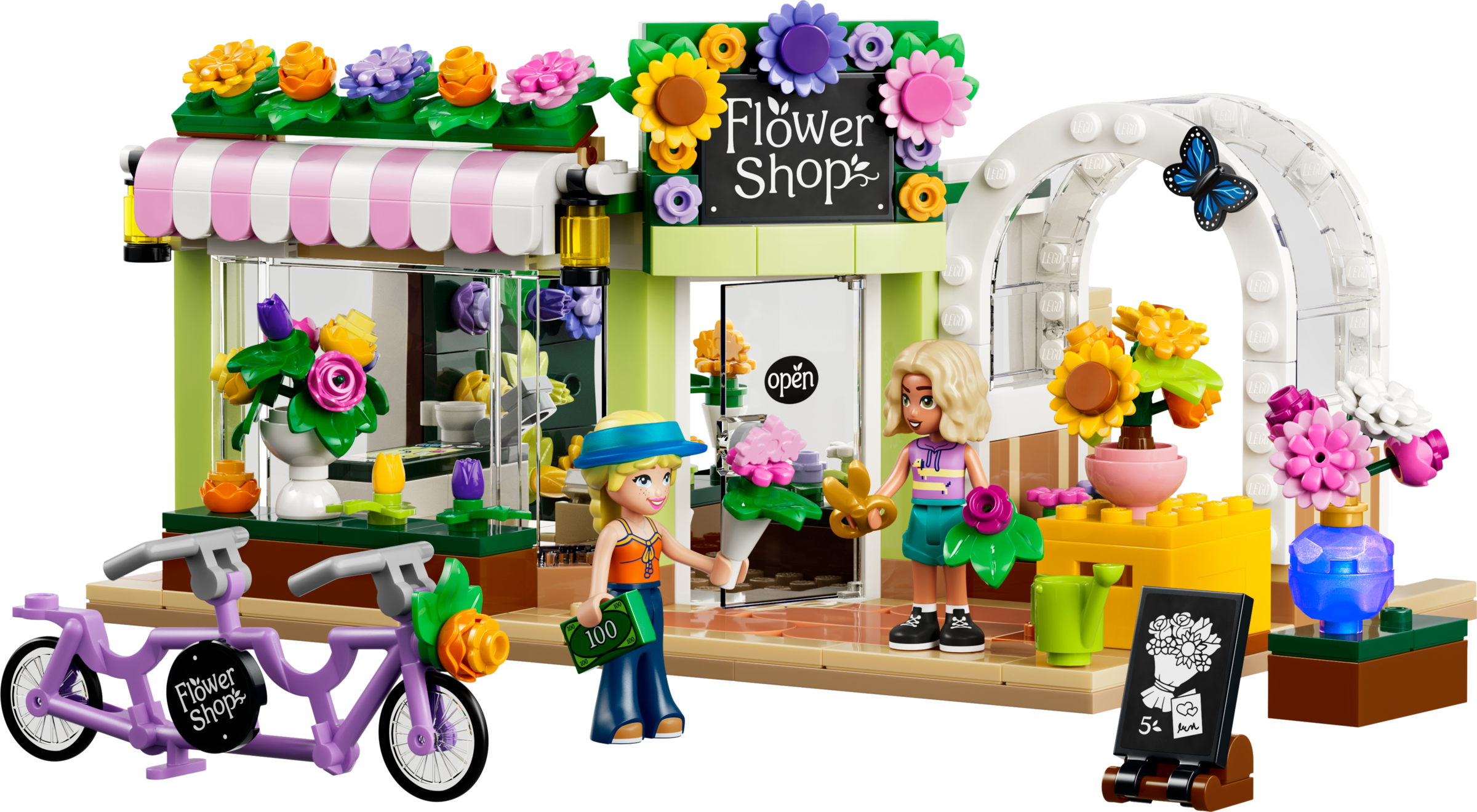 LEGO Friends Creative Flower Shop building set, imported from the UK