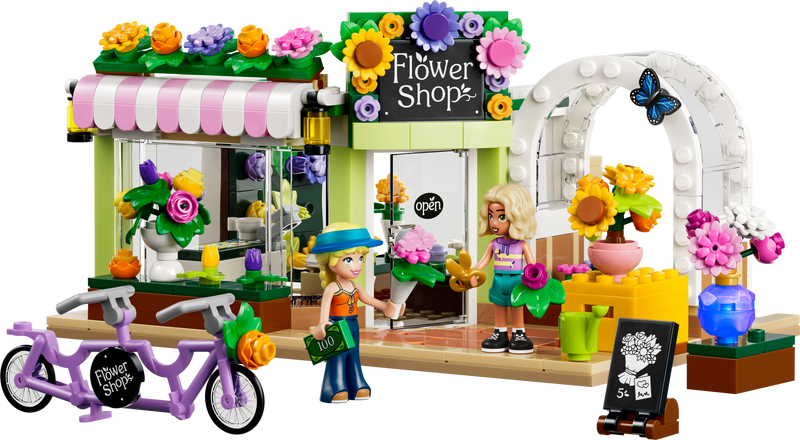 LEGO Friends Creative Flower Shop building set, imported from the UK