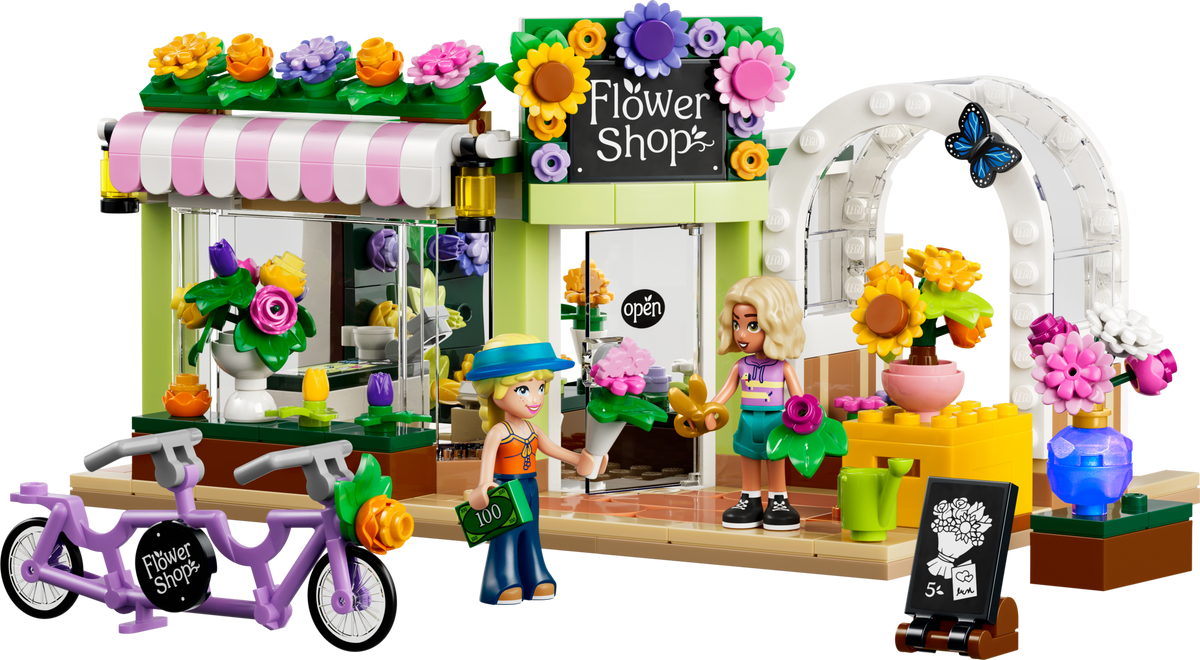 LEGO Friends Creative Flower Shop building set, imported from the UK