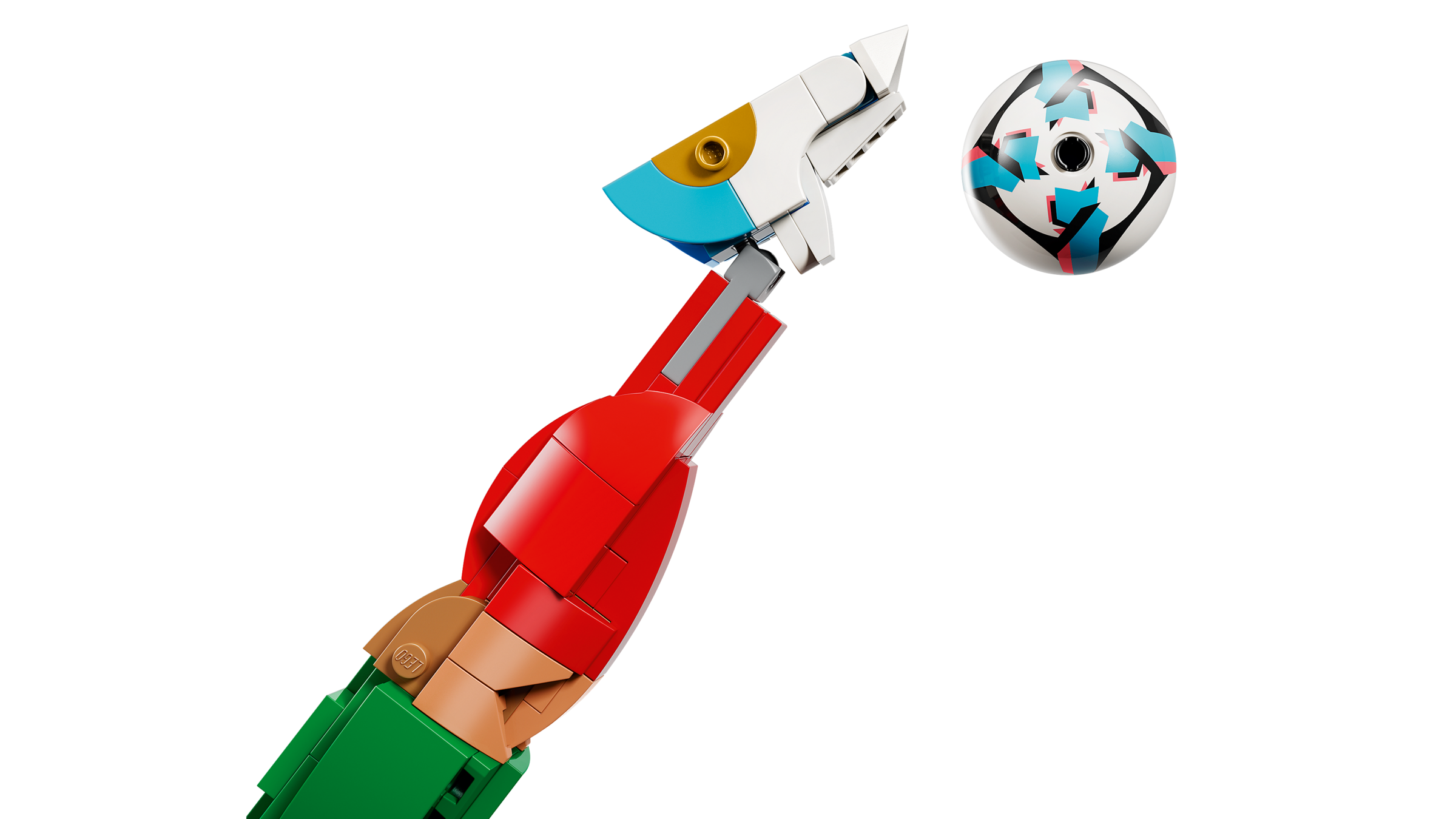 LEGO Cristiano Ronaldo football figure 854 pieces, UK version
