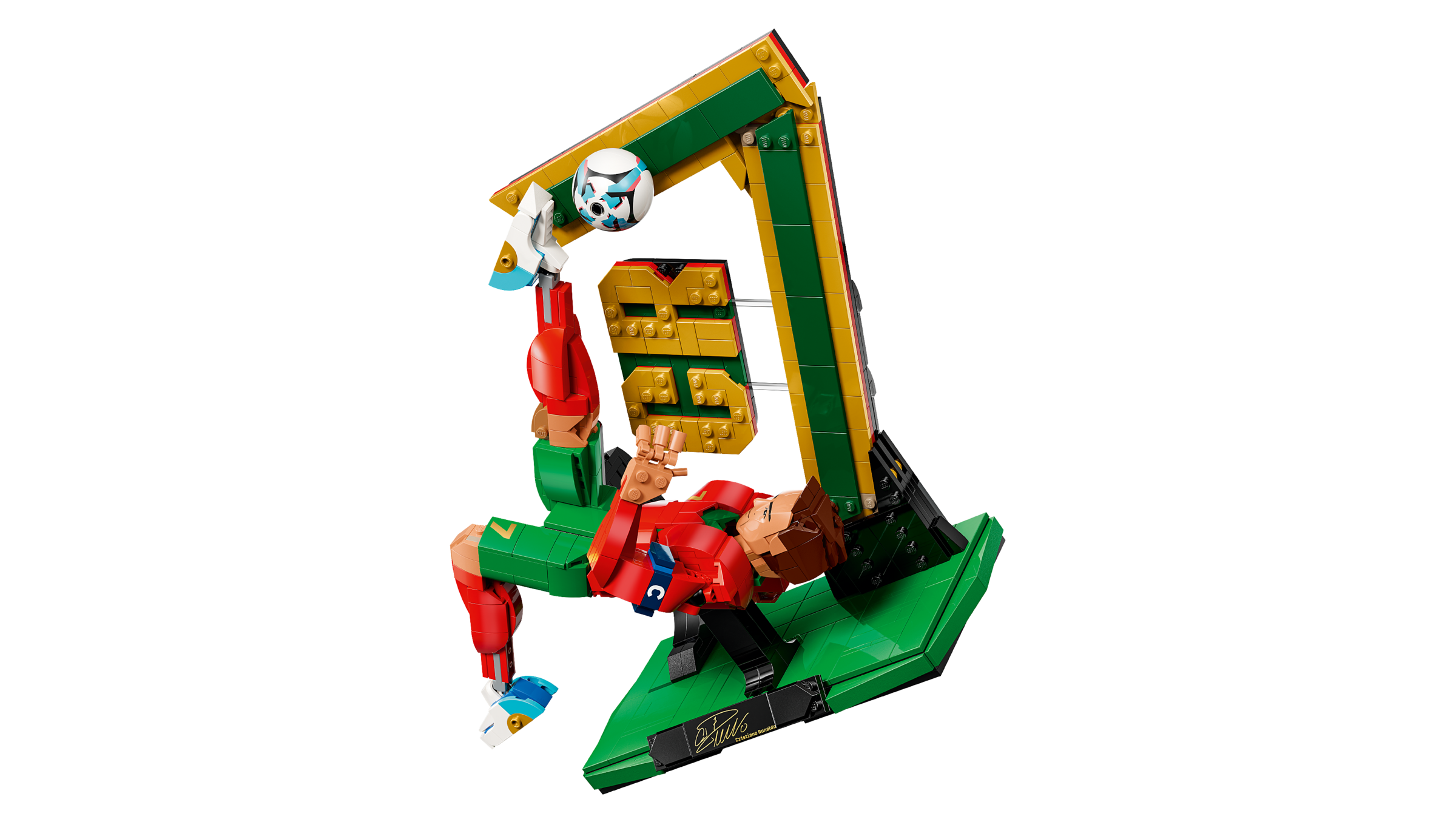LEGO Cristiano Ronaldo football figure 854 pieces, UK version
