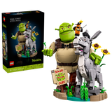LEGO Shrek Donkey Puss in Boots model kit (British brand)