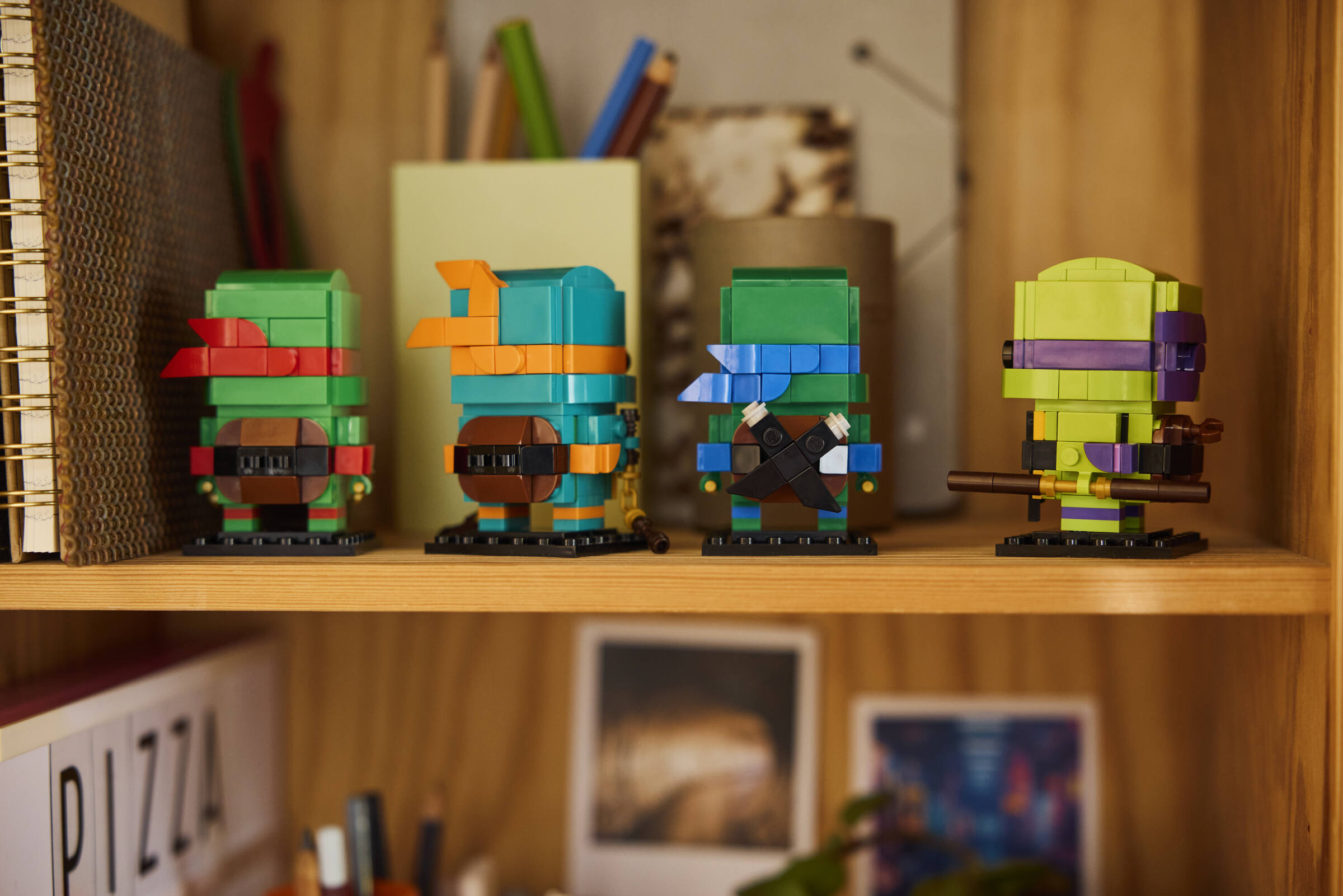 LEGO TMNT BrickHeadz figures set 567 pieces (British brand)