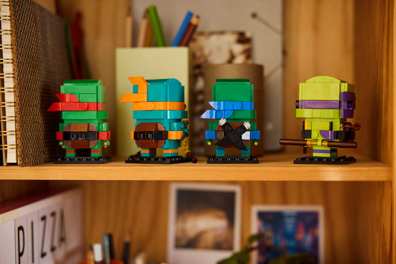 LEGO TMNT BrickHeadz figures set 567 pieces (British brand)
