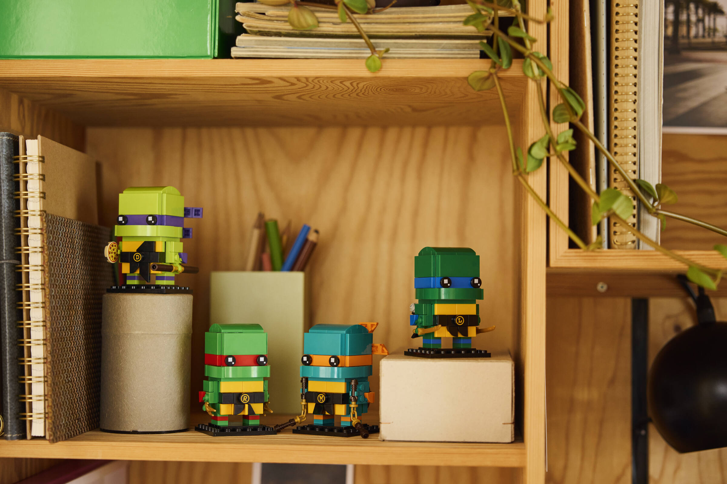 LEGO TMNT BrickHeadz figures set 567 pieces (British brand)